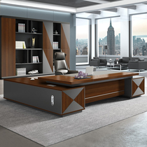 Office Furniture Boss Table Modern Single Desk Chair Combination Creative Big Bandae President Manager Computer Desk Sub