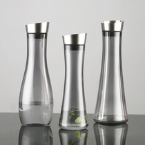 Acrylic Cold Water Zakers PC Bar Restaurant Juice Pot Plastic Resistant Clear Lemon Water Freezing Kettle Large Capacity