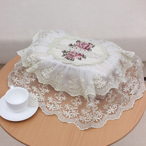 One piece ~ only true high-grade embroidered paper towel set European fabric paper box set car home paper towel cover