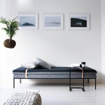 Nordic Light Lavish Industrial Wind Bedrooms Bed Tailstool Mix stitching now Living room sofa bed sloth sofa Sofa Strip Bench