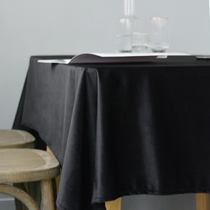 Conference table cloth customised desk rectangular upscale velvet pure colour event exhibition Sign up to flannel table sets cloth