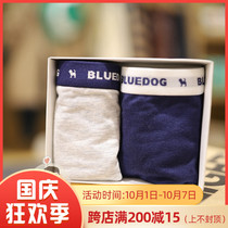 Direct Mail BLUEDOG South Korea Blue Dog Big Boy 2021 spring boys underwear 2 set 21910-510