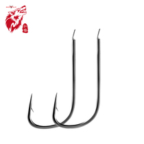 Red Wolf Import Cuff With Stab Fish Hook With Barb Fishing Hook Competitive Fish Wire Hook Bulk Fishing Crook Fishing Hook