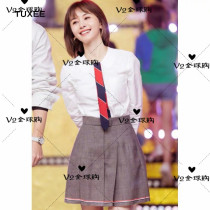 (V2) Japanese Thom Browne 19 summer Prince Wen same high waist skirt pleated skirt