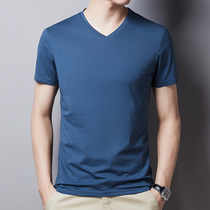 Style official website flagship store casual short-sleeved mens T-shirt trend Mens white cotton quick-drying T-shirt trend