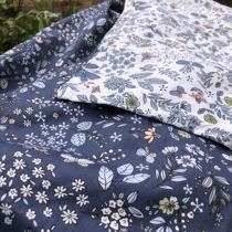 Encrypted cotton vintage Mori pastoral floral bedding single double quilt cover 150 180 200 220 sheets