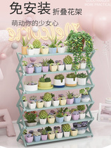 Folding shoe shelf simple doorway household small apartment balcony portable outdoor shoe cabinet dustproof new no installation