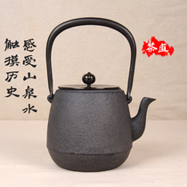 Shenghutang Qingguangtang Japan Kansai Iron Bottle-Jujube type Japanese iron pot cast iron kettle old