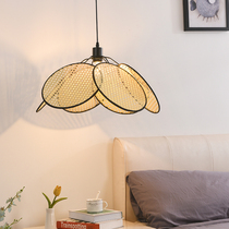 Bedroom bedside chandelier Book room Restaurant Café Day-style Silence Ins windy Chinese style retro small chandelier