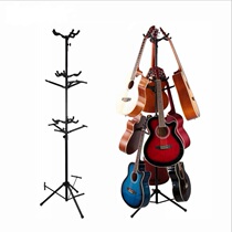Nine-headed vertical guitar tree stand multiple display racks 3 heads 6 sets display stand