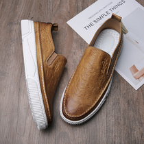 Tide brand one pedal mens shoes 2019 new Korean version of Joker casual Board Shoes summer breathable youth Lefu shoes