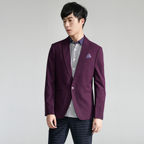 Clearance purchase #9 charm high-end business GDN8F0022 qiang barge neck casual blazer Spring