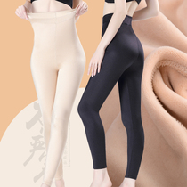 Autumn Winter Long Pants Warm Lady Thickened with velvety body warm underwear close-up warm clothes Warm Clothing Shapen body underwear
