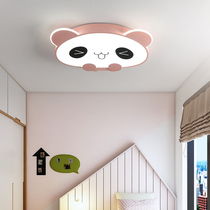  Childrens bedroom light ceiling light Cartoon creative panda baby eye protection room light Boy girl Princess bedroom light