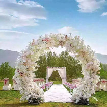 New wedding props arches round arches shelf wedding opening lights curved layout decorative props supplies