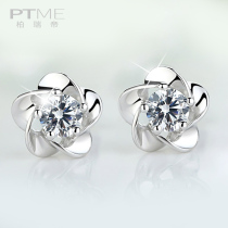 Stud earrings women 925 sterling silver earrings simple small wild temperament earrings 202019 new fashion flower models