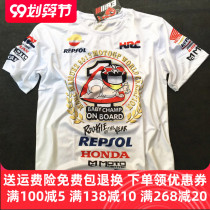 2019 summer new MOTO GP knight motorcycle racing suit motorcycle suit quick-drying short-sleeved fan T-shirt