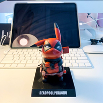  Captain America Pokemon Deadpool Pikachu Ornaments Pokemon Hand-made Hokage Pokémon