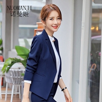 Norman Ji Professional Dress Suit Women 2021 Business Positive Dress Work Clothes Autumn Winter Temperament Suit Four Sets Trend