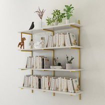 Nordic Wrought iron wall partition shelf ornaments decorative frame Simple living room background wall hanging creative display rack