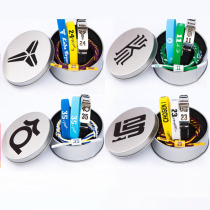 Sports basketball bracelet luminous male star silicone text couple braided hand rope