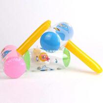 Kids cartoon bell inflatable hammer toy baby children blow u
