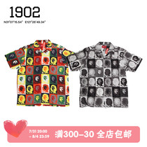 Spot Supreme 20SS Che Rayon S shirt Che Guevara characters short sleeve shirt