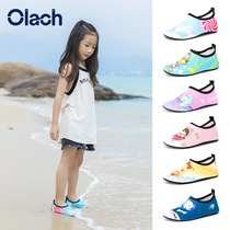 Childrens Water Park Baby Beach Socks Non-slip Diving Shoes Snorkeling Socks Swimming Shoes Barefoot Soft Shoes Covered Water Shoes Socks