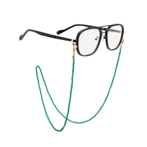 Glasses chain Women hanging neck Fashion tides The same men hanging chain Pearl Eyes Sunglasses with anti-lose chain ropes