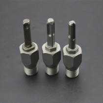 Water Rod hammer drill connection conversion air conditioning open hole drill head water connection drill bit joint impact water wall drill pipe