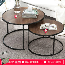 Simple designers coffee table single apartment small apartment light luxury living room space modern creative furniture