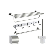 ARROW Wrigley bathroom-AGJ25TZ five-piece pendant towel bar toilet paper holder toilet toilet brush towel holder