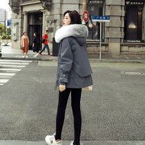 Frock cotton coat womens short 2020 new Korean version loose thickened winter small quilted jacket Parker down cotton clothes