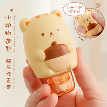 Creative decompression correction belt cute girl heart correction belt student large-capacity correction belt multifunctional correction belt