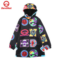 DEVIL NUT tide card demon men and women with the same long-sleeved classic boxing dress-Current Season ANT