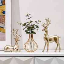 Net red decoration Living room entrance decoration Modern light luxury high-end home crafts decoration opening lucky gift