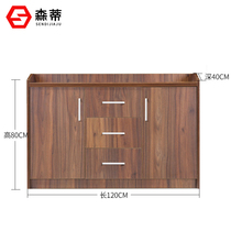 Shanghai office furniture low cabinet manager meeting room plate tea cabinet factory direct sales