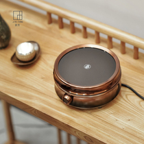 Jinfang metalwork Fuzhu tea maker Electric pottery stove Household small mini tea stove Desktop tea stove to make tea and make tea