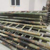 Bamboo ladder bamboo ladder straight ladder 2 meters to 3 meters 4 meters household engineering power straight ladder engineering ladder kindergarten bamboo ladder