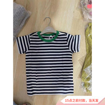 (Spot) next boy baby Summer stripe short sleeve sleeveless T-shirt top split