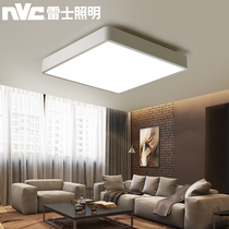 Nex Lighting led living room ceiling lamp rectangular thin creative black and white lamp round Nordic bedroom lamp