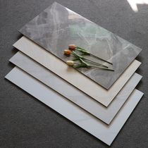 Living room grey wall brick 400 * 800 medium plate through body full porcelain polished brick kitchen toilet bright light glazed face porcelain sheet