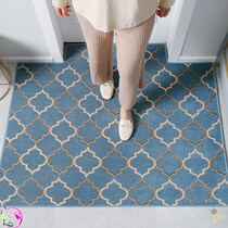 Door mat entry door dirt resistant entrance corridor carpet entry modern light luxury foot mat free cutting disposable erasable