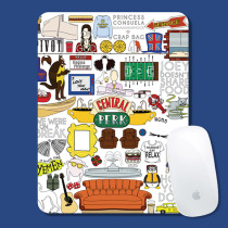 friends old friends six people around the same paragraph American drama 25th anniversary notebook mouse pad office female ins style