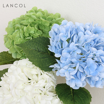 Lancol new European-style high quality emulated flower washable moisturizing and moisturizing embroidered ball home living room table to put flowers fake flowers