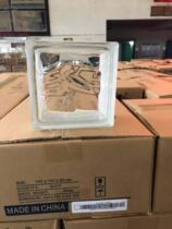 145 Super White Cloud glass brick super white glass brick glass brick partition wall entrance shower room