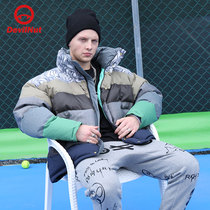 DEVIL NUT Tide brand demon 21 autumn and winter New Men and women couples loose down coat ZYL ATO