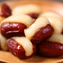 Hotel feast farmhouse specialty heart too soft glutinous rice red dates sandwich snacks dessert glutinous rice cake handmade 450g