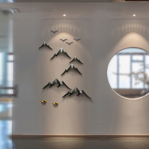 New Chinese TV background wall decoration living room sofa wall creative hanging decoration porch wall wall pendant modern