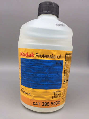 照相冲洗药 柯达Kodak E6正片反转片幻灯片定影1L可配10L过期低价
